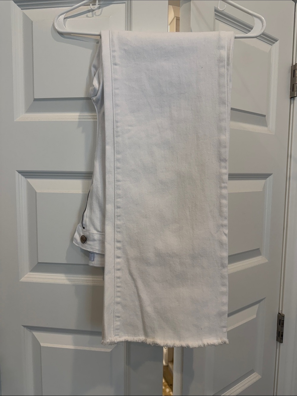 Zenana Outfitters White Straight Leg Jeans